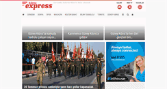 Desktop Screenshot of kibrisexpress.com